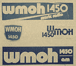 Various WMOH bumper stickers