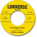 Luniverse Flying Saucer Label